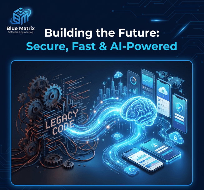 Building the Future: Secure, Fast & AI-Powered Software at Blue Matrix